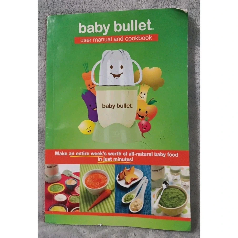 Baby Bullet Replacement Parts Short Cup Blade 5 Date Dial Storage Cups READ‎